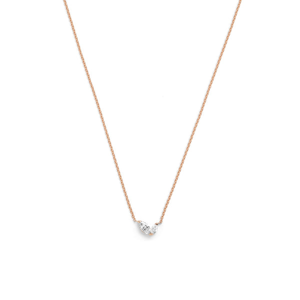 Defne Necklace | White Diamonds